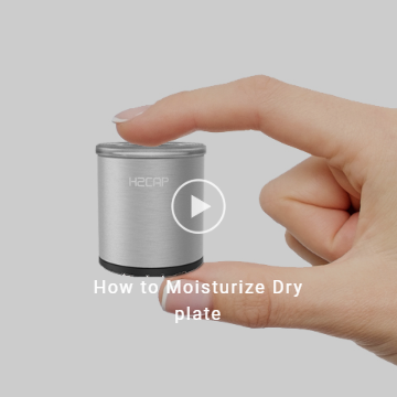 how to moisturize dry plate H2CAP